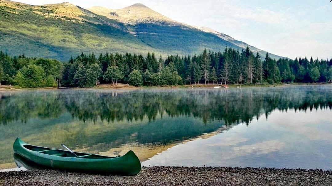 Alagovac Lake during the Nevesinjska olimpijada